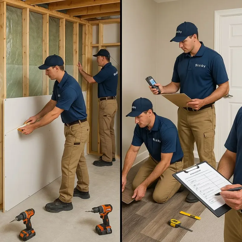 Repairs and Reconstruction process in Skagit County, WA